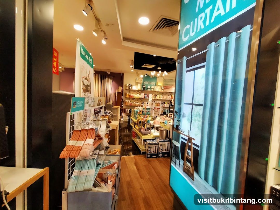 Store Interior with Home Goods
