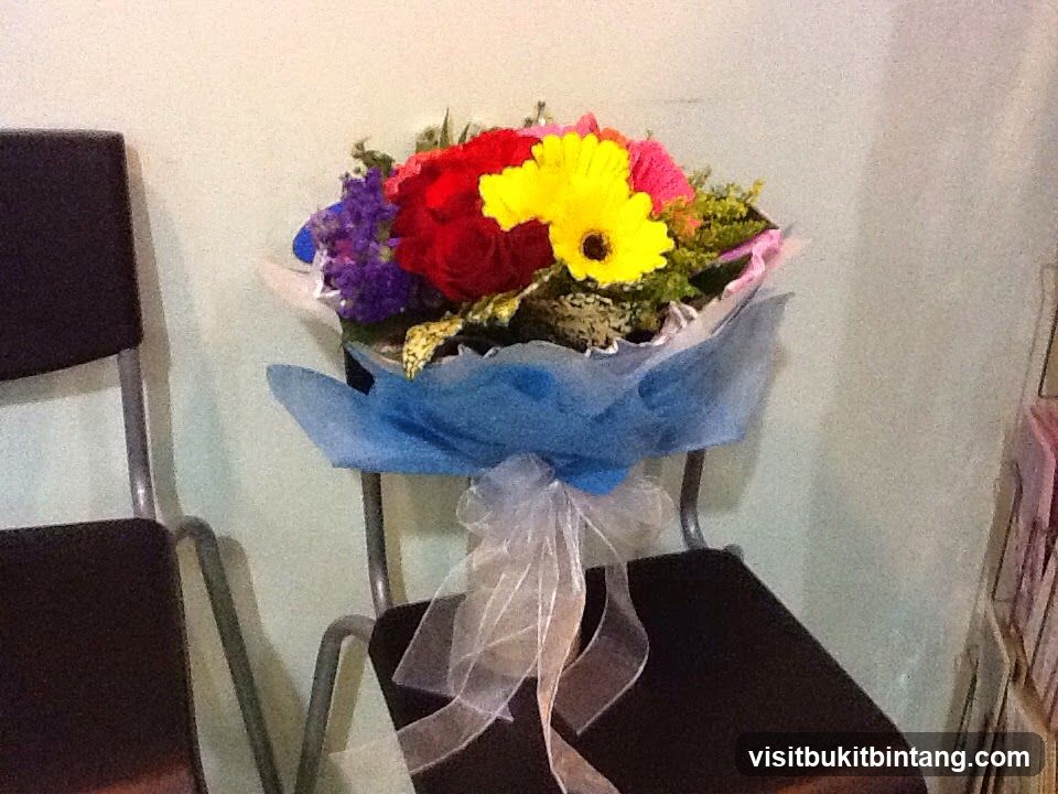 Flower Arrangement on Chair
