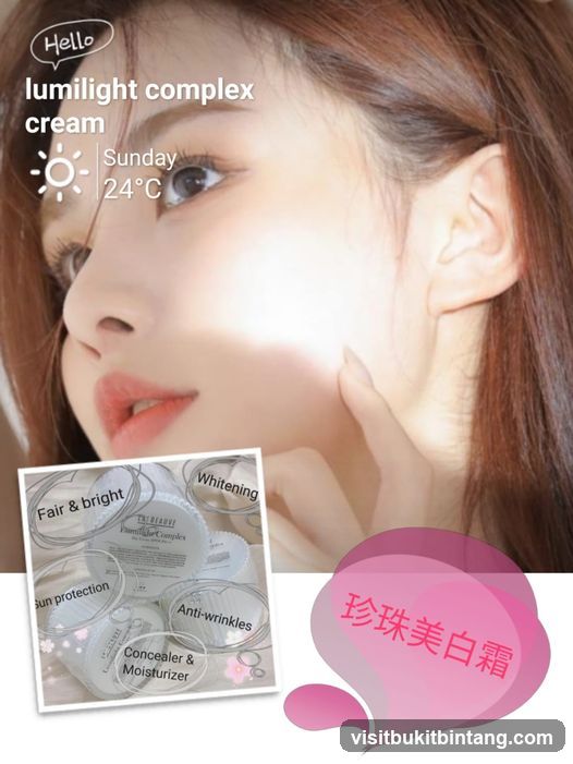 Lumilight Complex Cream Advertisement