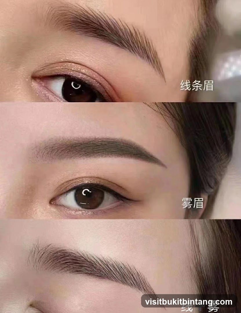 Eyebrow Styles