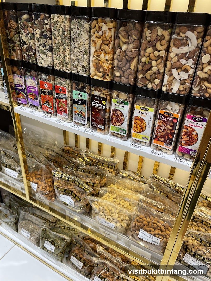 Assortment of Nuts and Dried Fruits