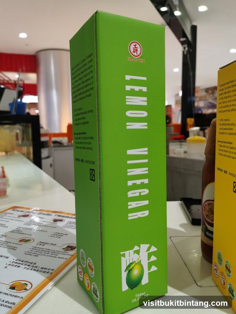Lemon Vinegar Box