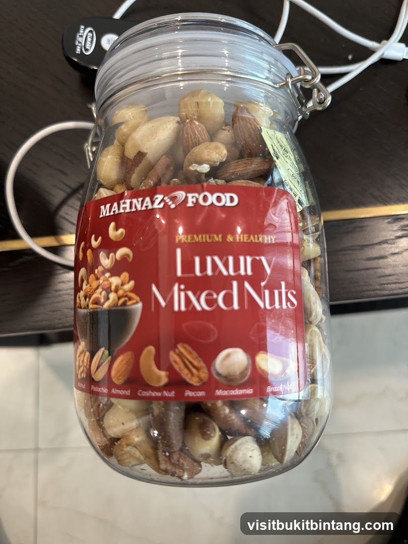 Mixed Nuts Jar