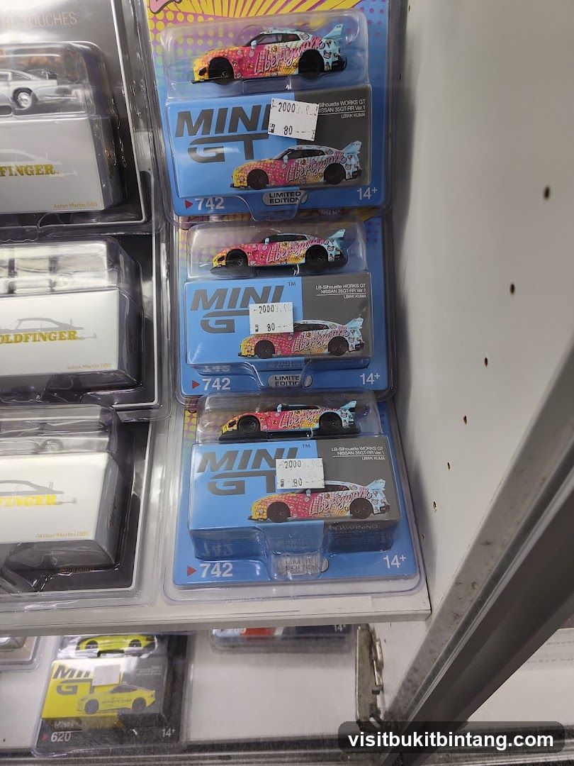 Die-cast model cars
