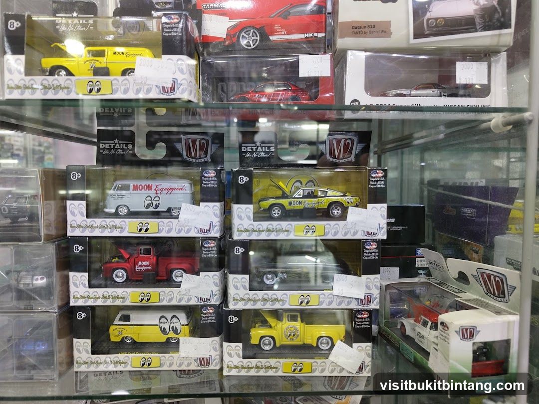 Die-cast car models