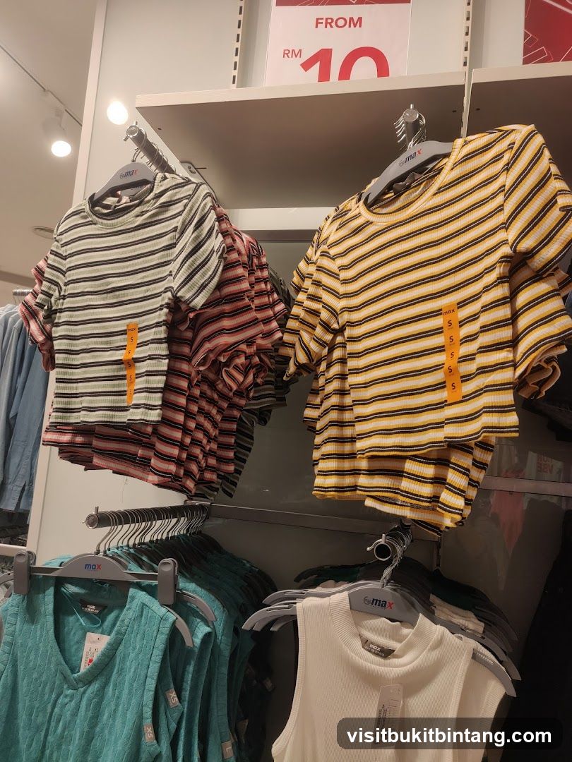 Striped Tops and Sleeveless Tops