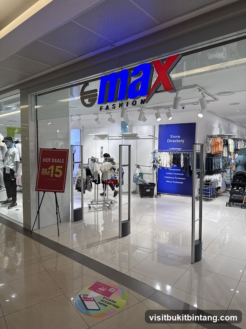 Emax Fashion Store Entrance