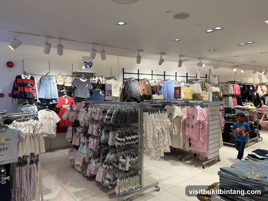 Children's Clothing Store Interior