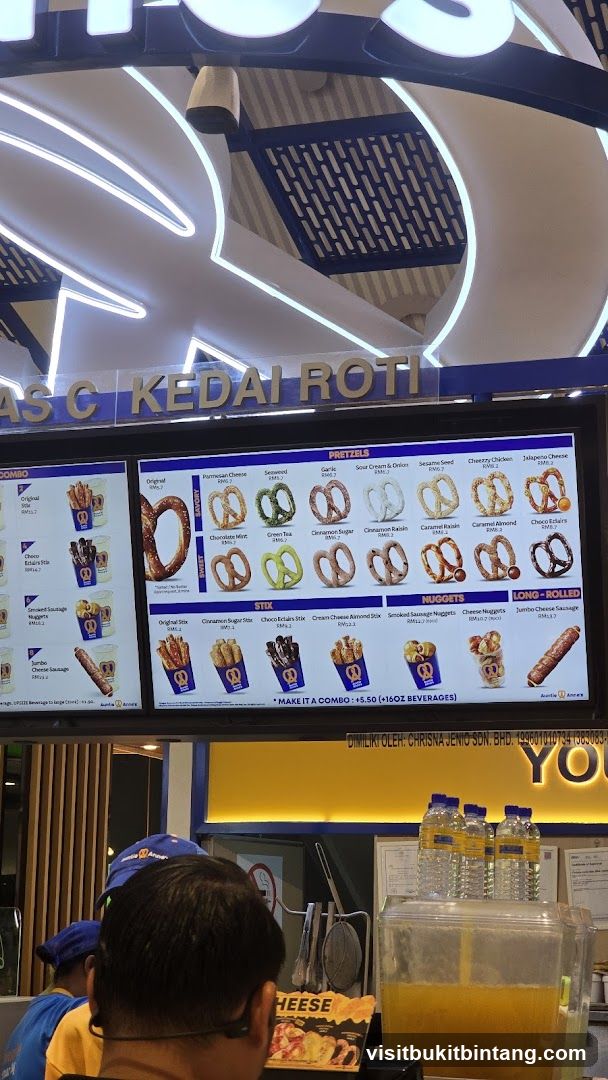 Kedai Roti Menu