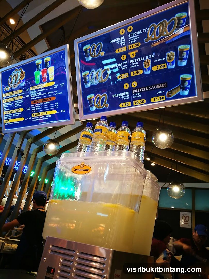 Menu Boards and Lemonade Dispenser