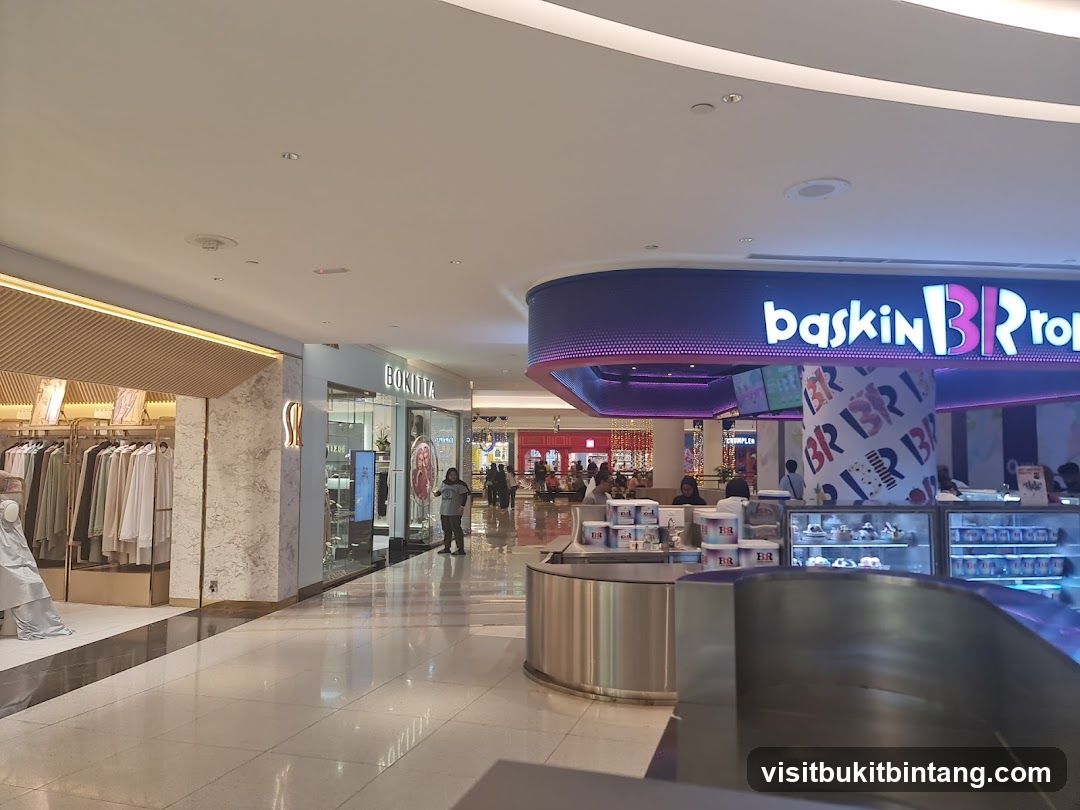 Baskin Robbins and Bokitta Stores