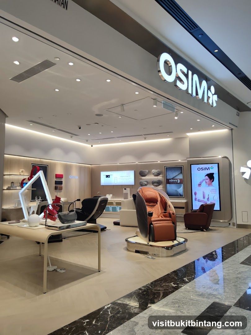 OSIM Store Interior