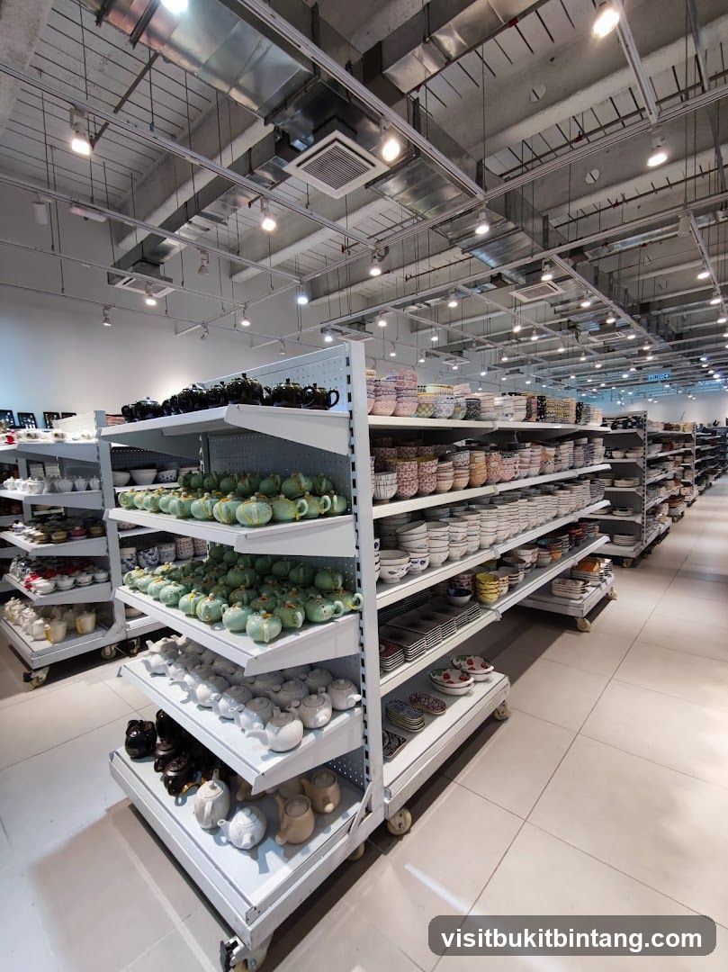 Kitchenware Store Aisles