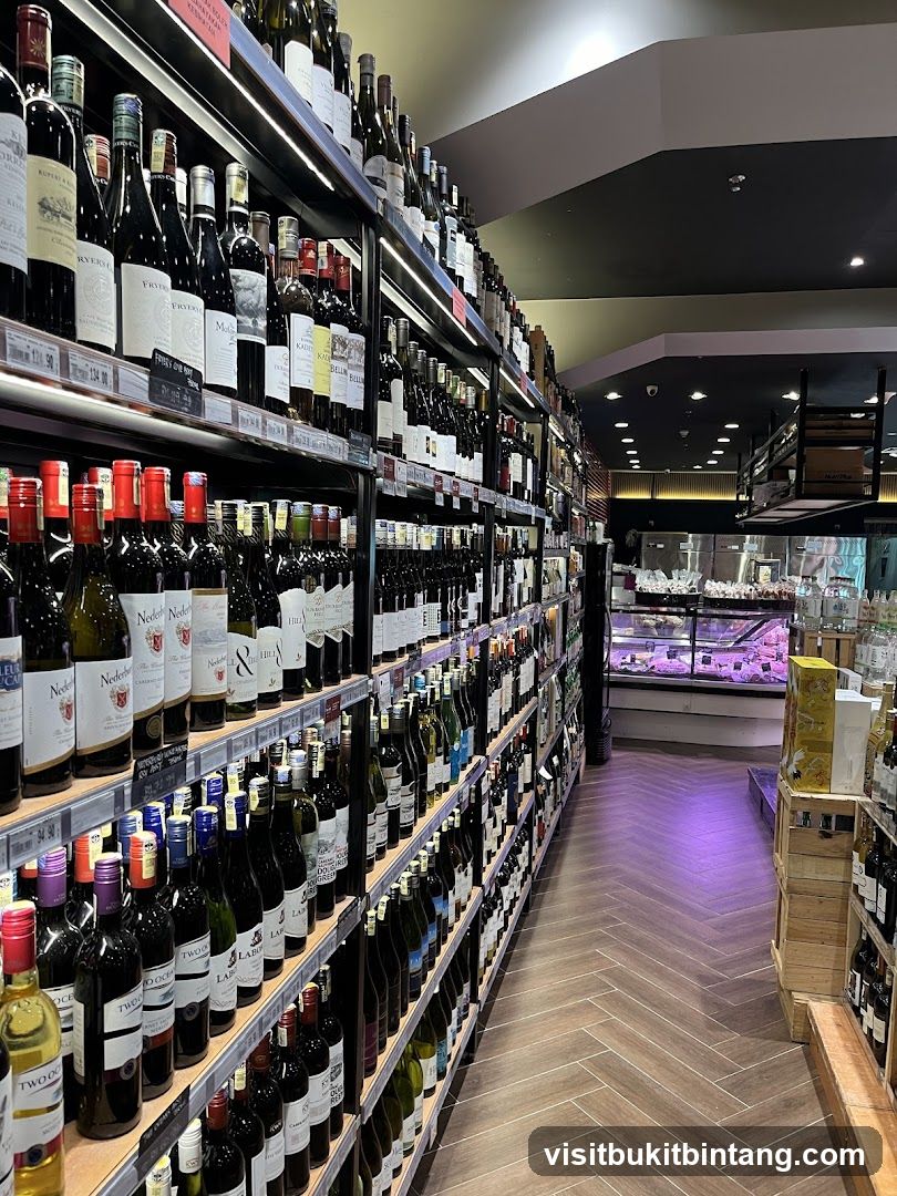 Wine and Liquor Store Aisles