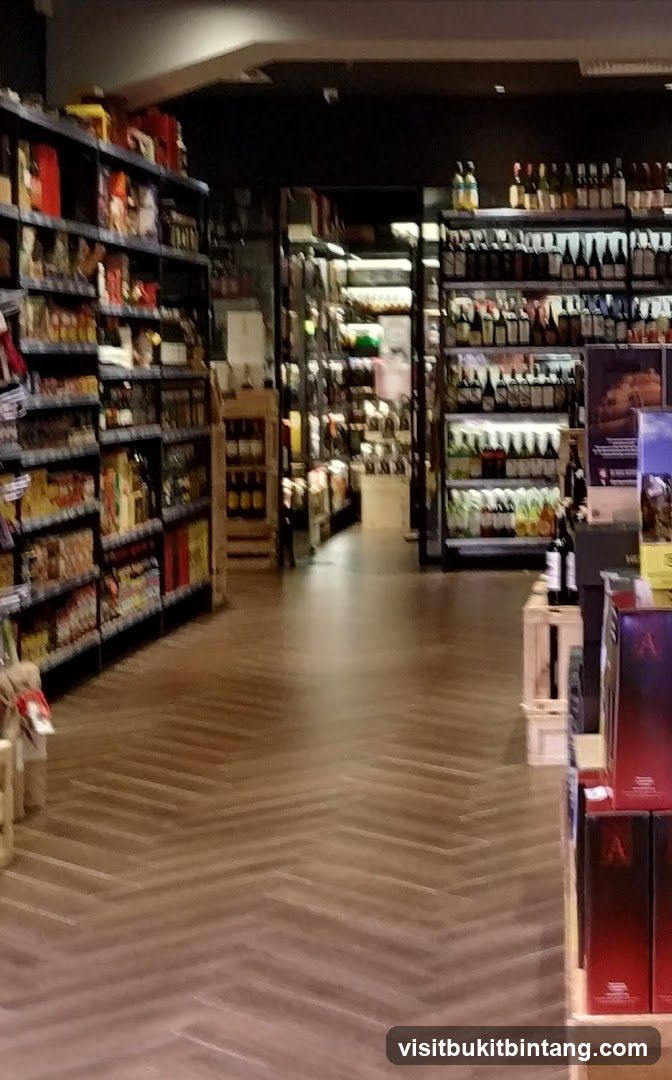 Aisle in a well-stocked store
