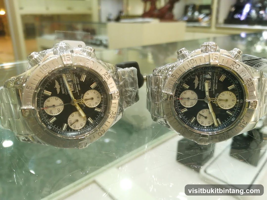 Two Breitling watches