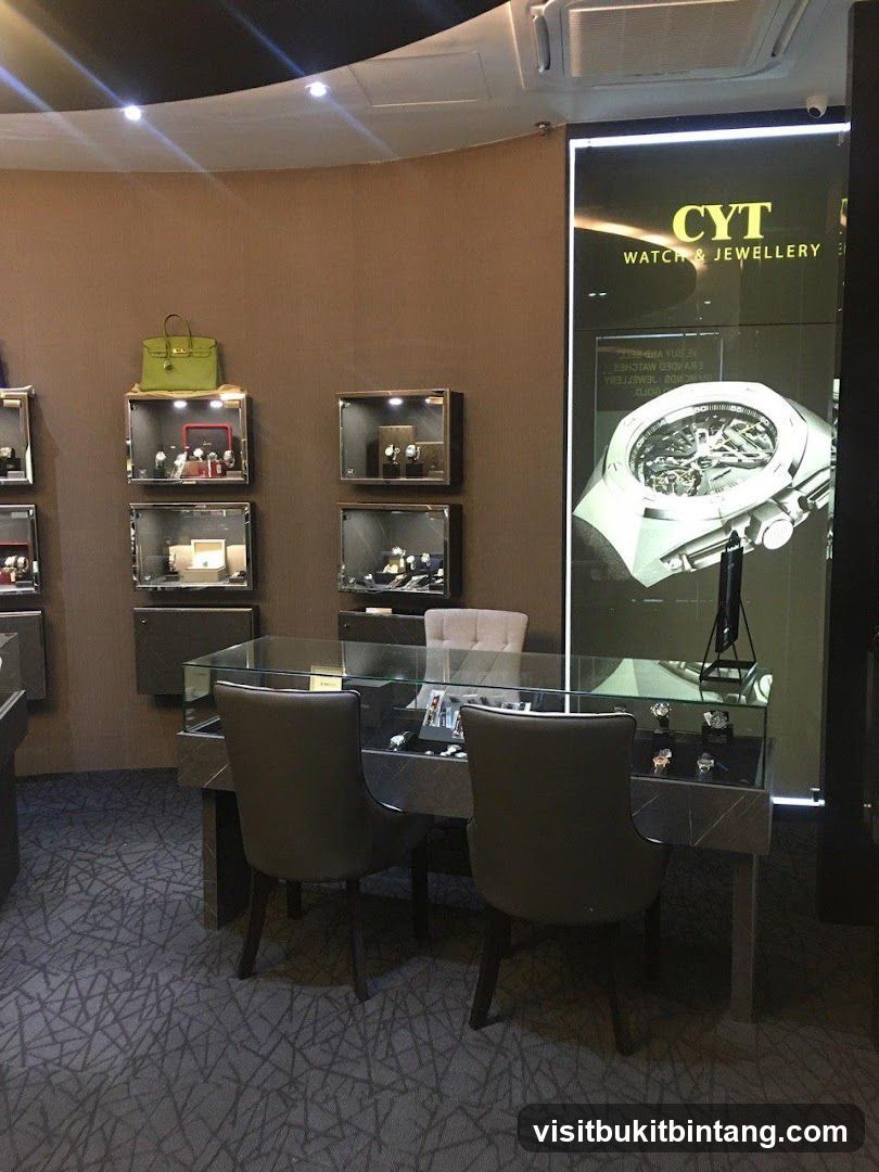 Watch and Jewellery Store Interior