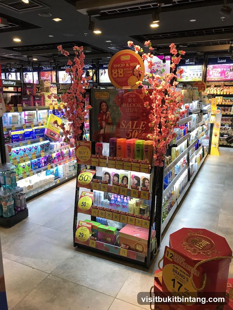 Store Interior with Sale Promotions