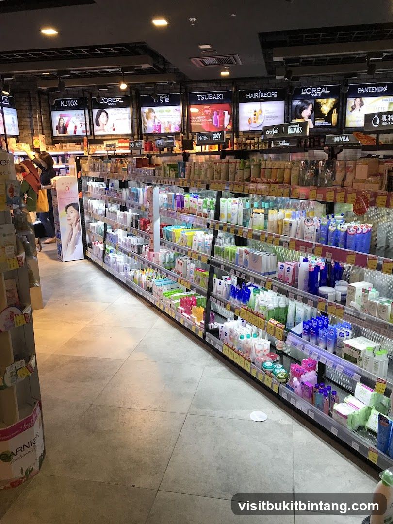 Cosmetics Store Aisles
