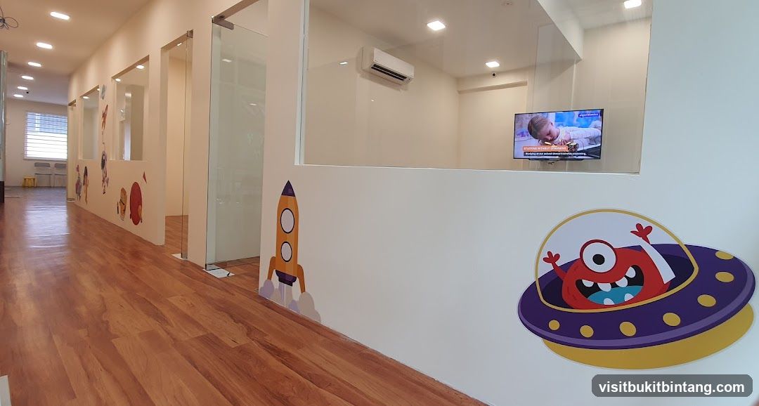 Interior of a children's learning center