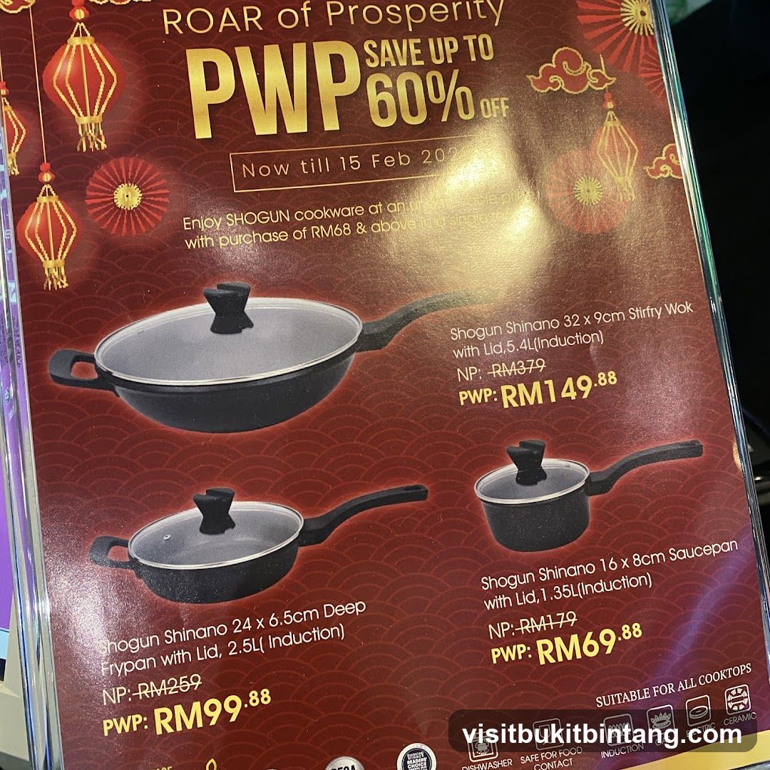 Shogun Cookware Promotion