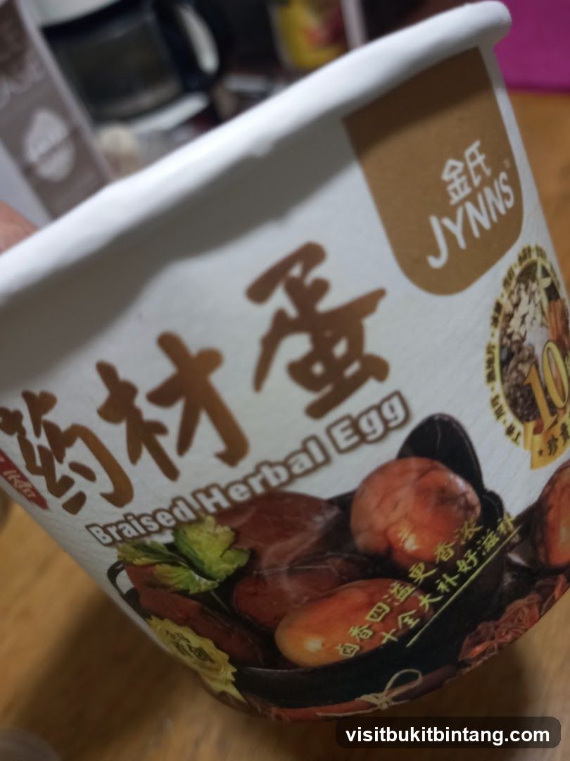 Braised Herbal Egg Packaging
