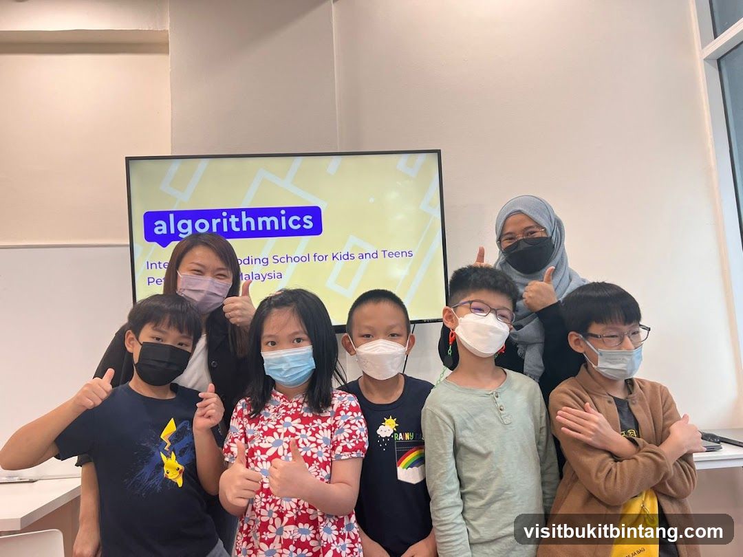 Students and teachers at Algorithmics