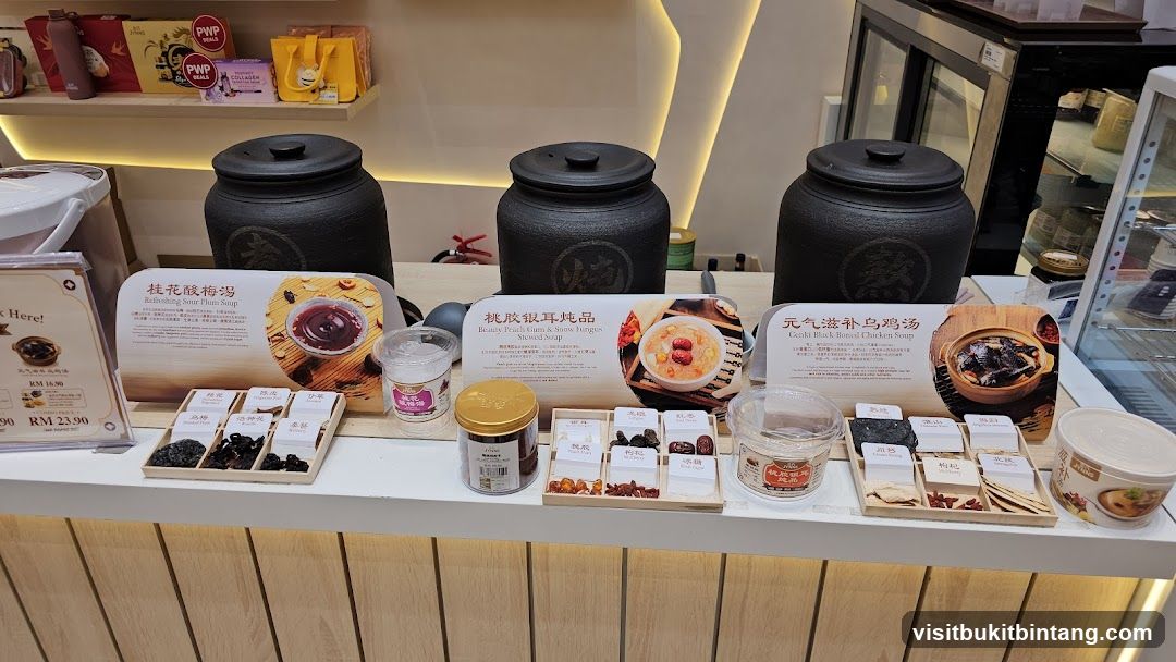 Soup Ingredients Display