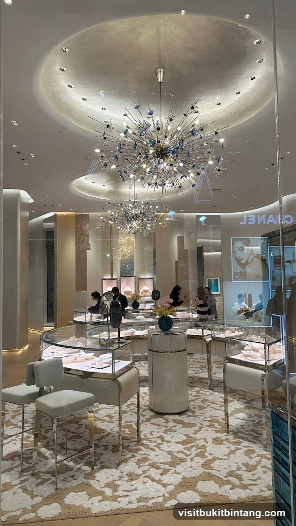 Luxury Jewelry Store Interior