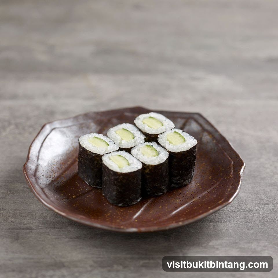 Cucumber Sushi Rolls