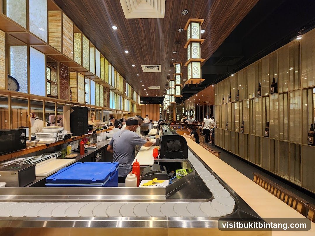 Sushi Restaurant Interior