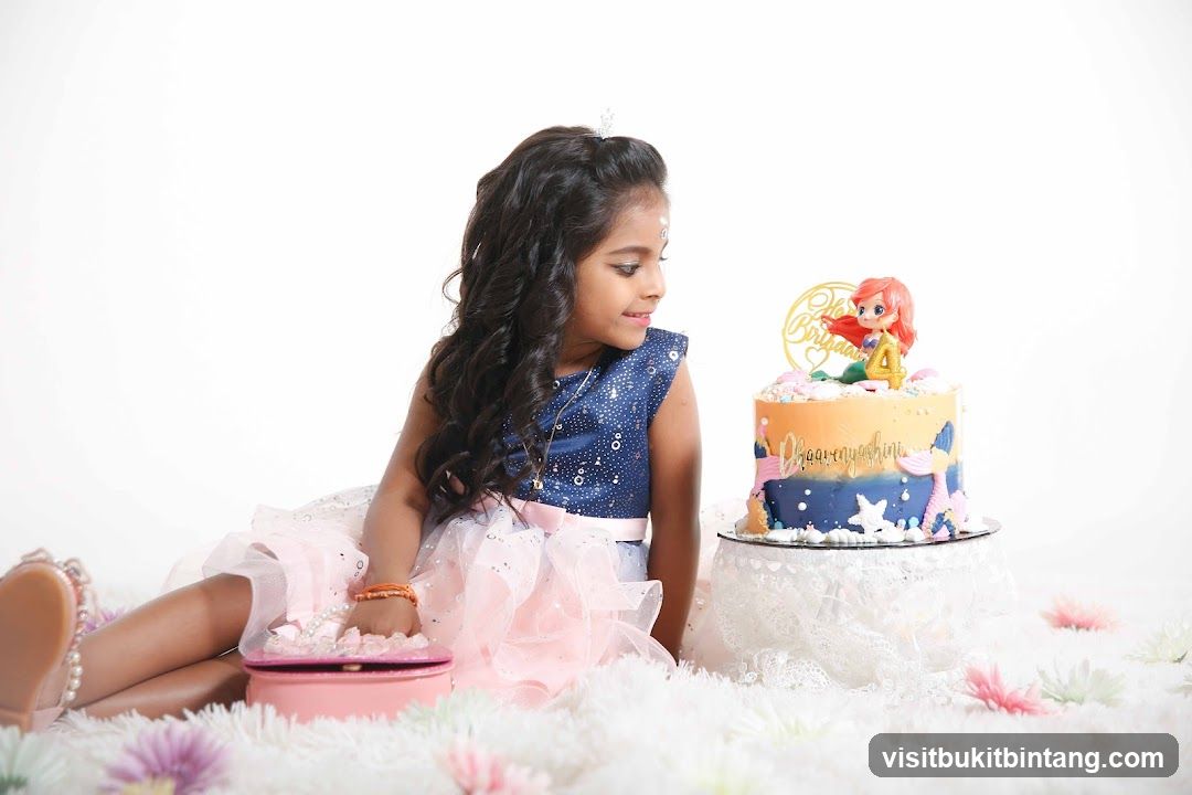 Birthday Cake with Ariel Topper