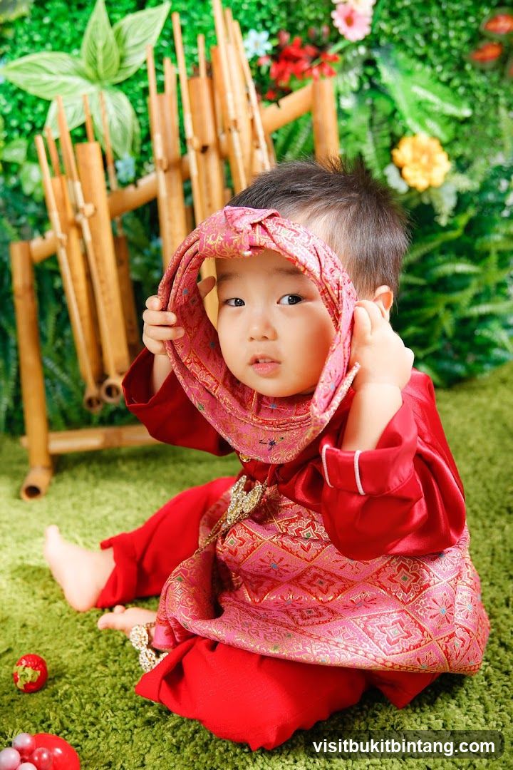 Child in Traditional Attire