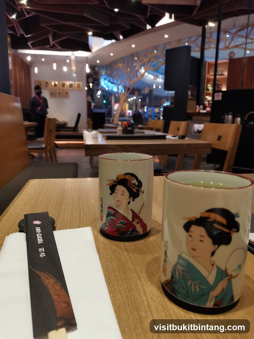 Japanese Restaurant Interior