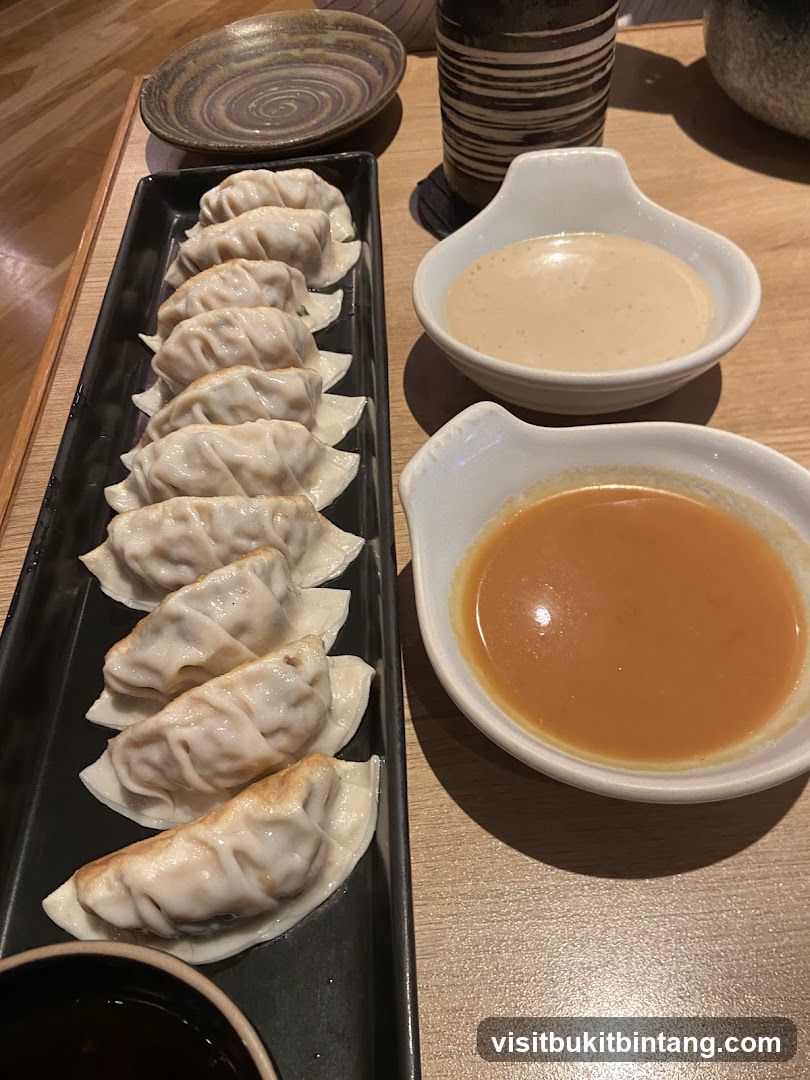 Gyoza with Dipping Sauces