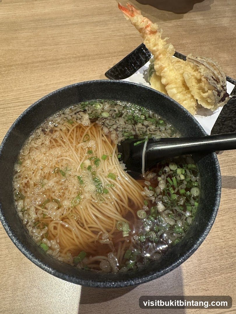 Noodle Soup with Tempura