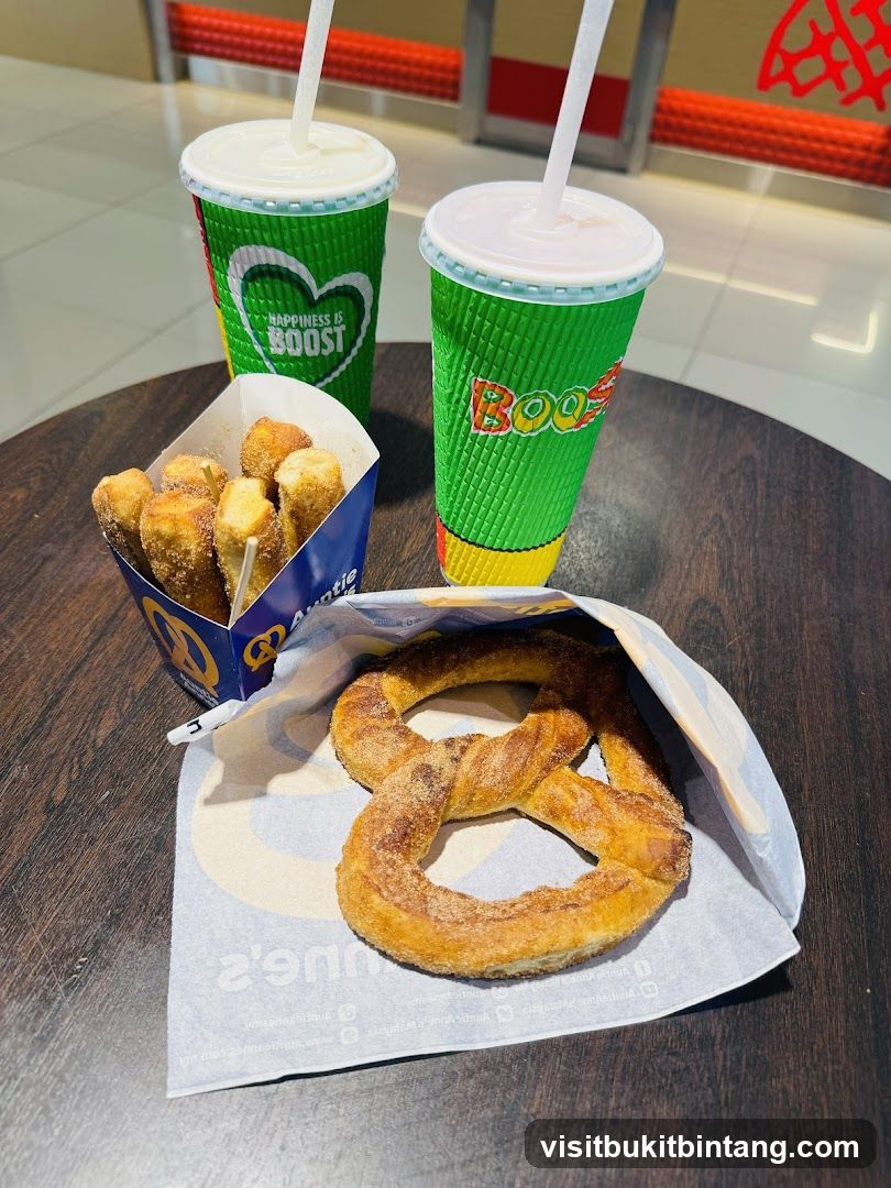 Pretzels and Drinks