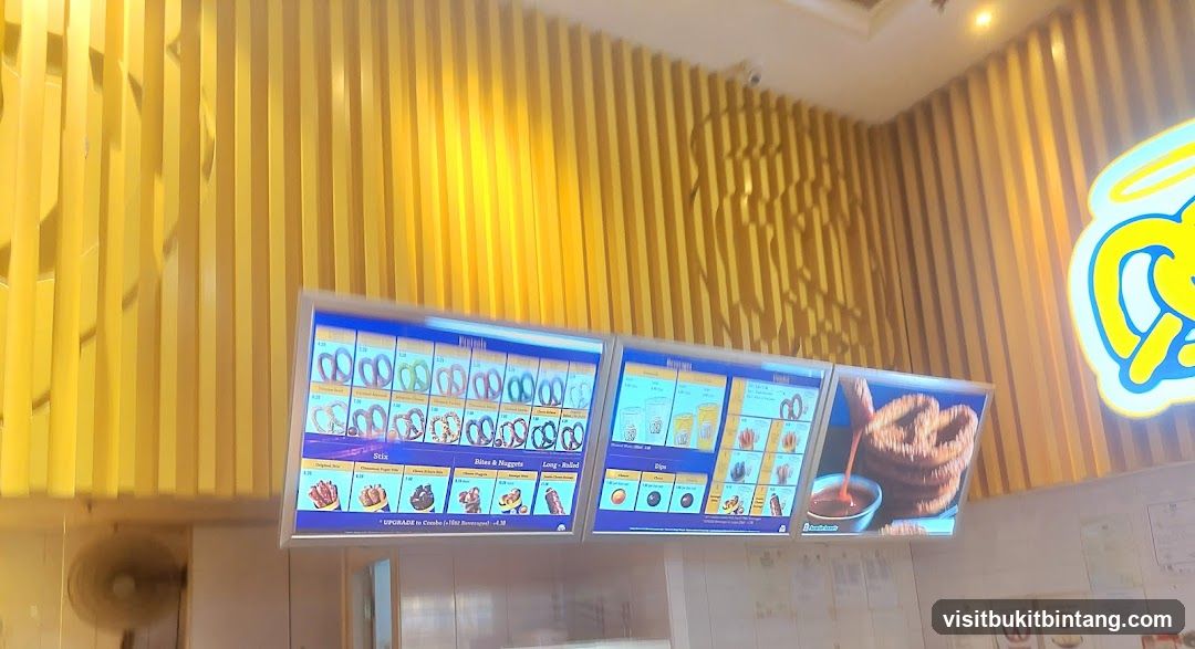 Auntie Anne's Menu