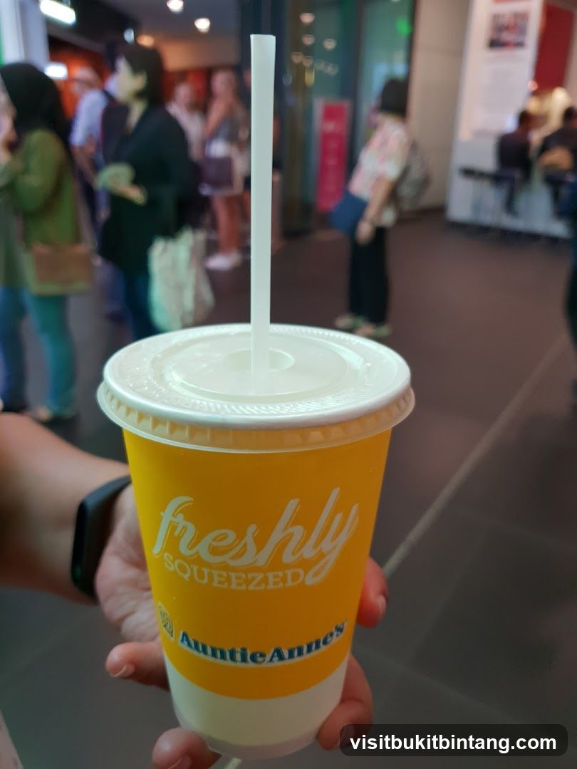 Auntie Anne's Freshly Squeezed Drink