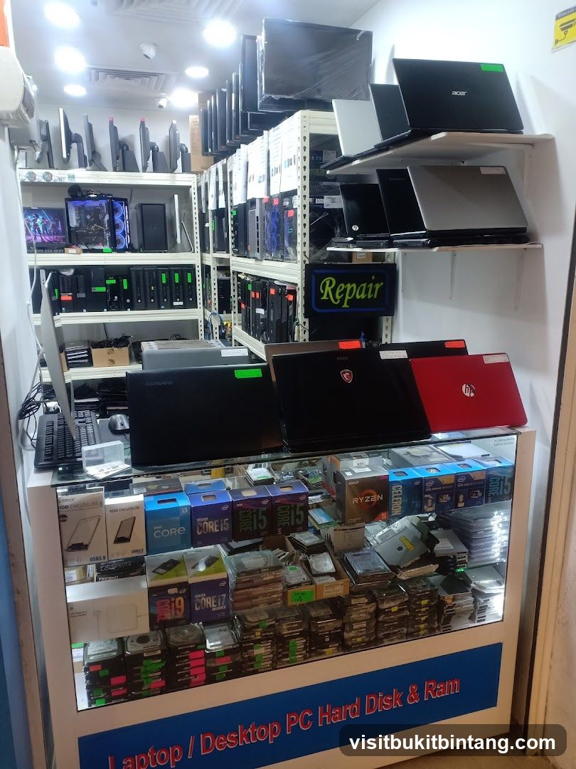 Computer parts store