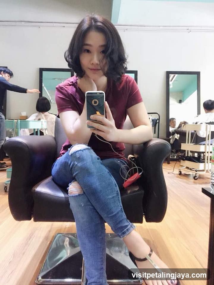 Salon Interior Selfie