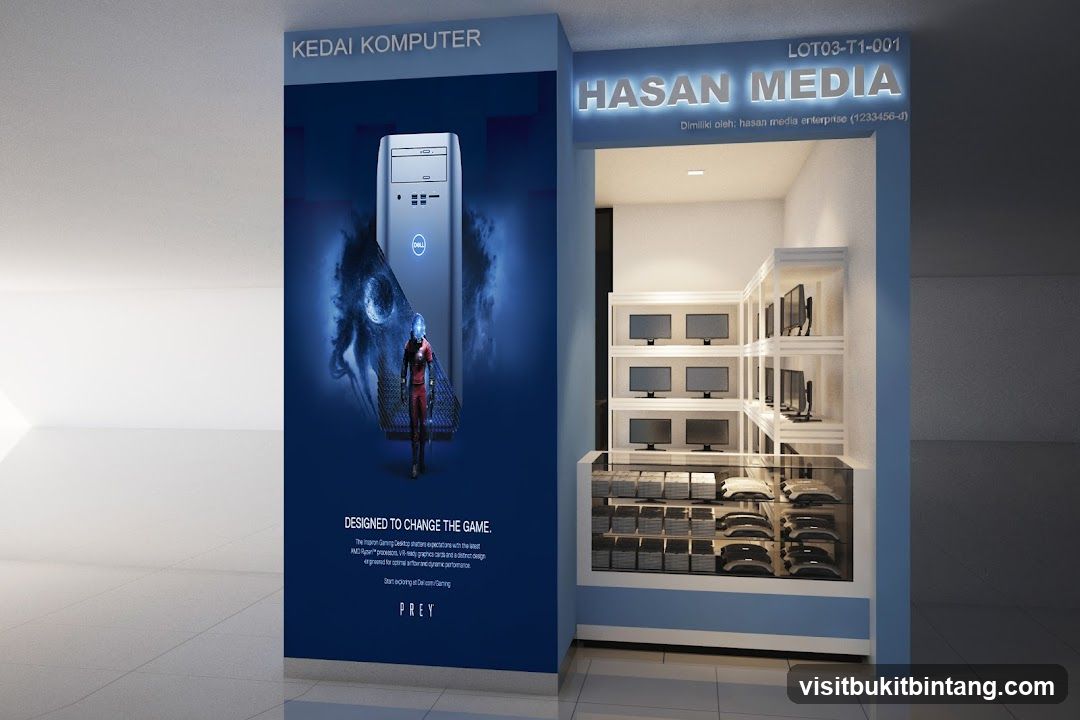 Computer Store Display