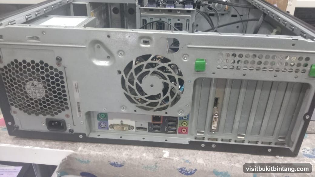 Computer Tower Rear Panel