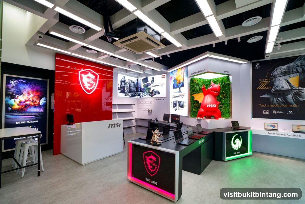 MSI Store Interior