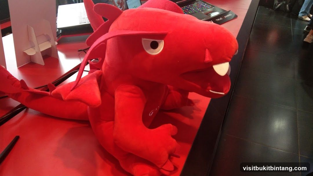 Red Dragon Plush Toy