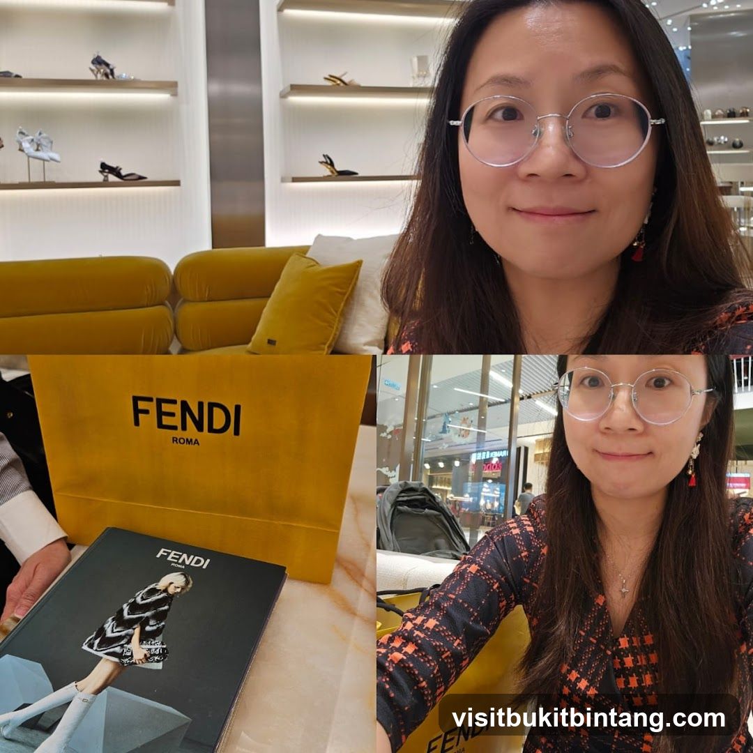 Fendi Shopping Bag and Catalog