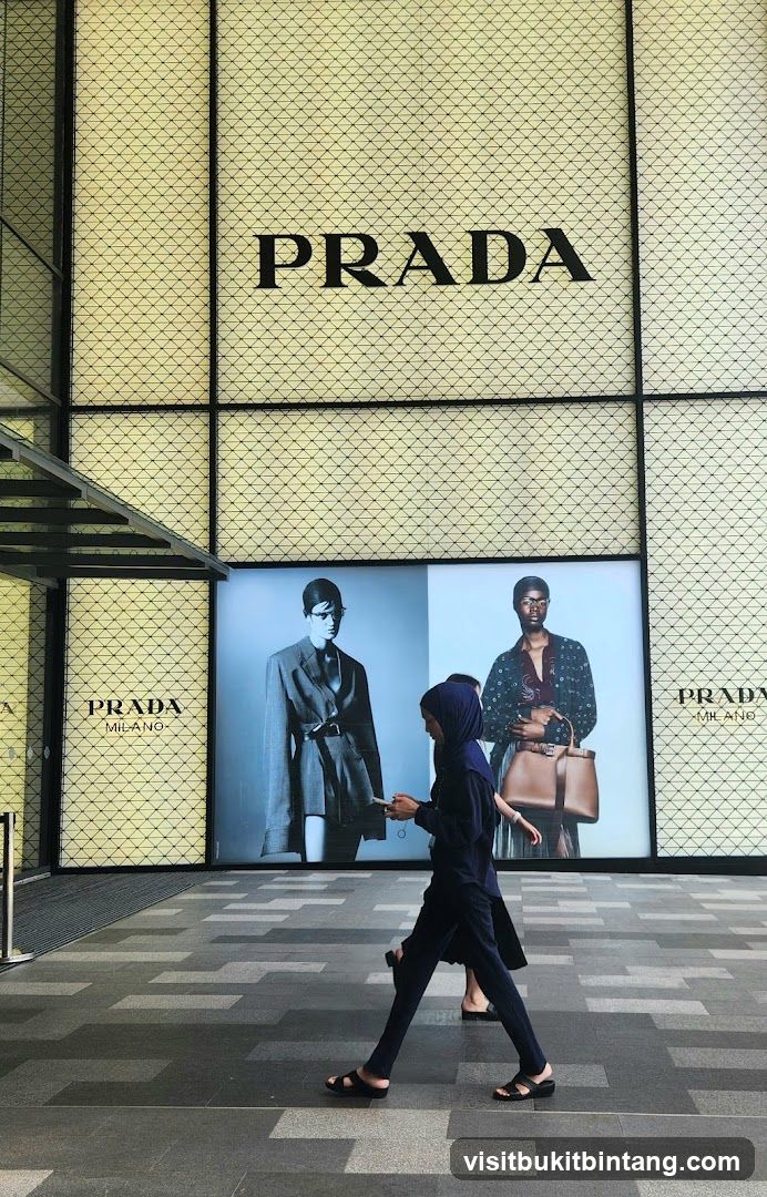 Prada Storefront with Advertisements