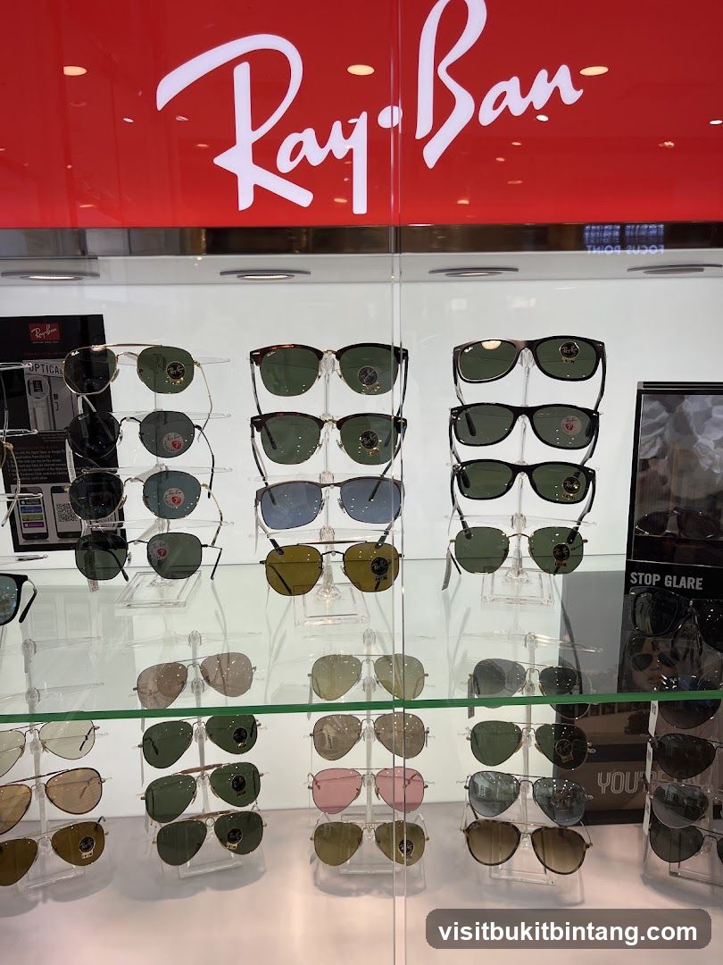 Ray-Ban Sunglasses Display