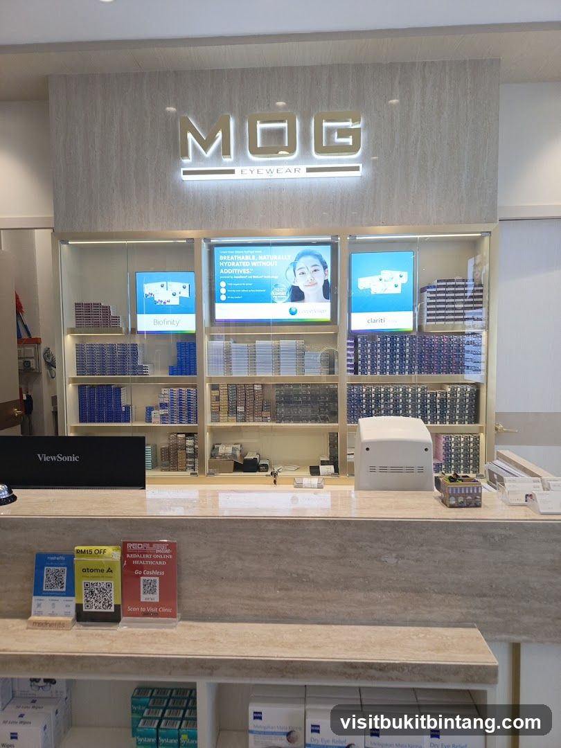 MOG Eyewear Store Interior