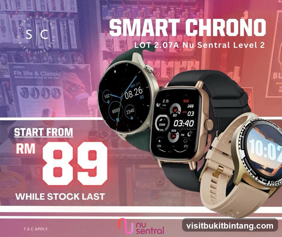 Smart Chrono Smartwatch Promotion